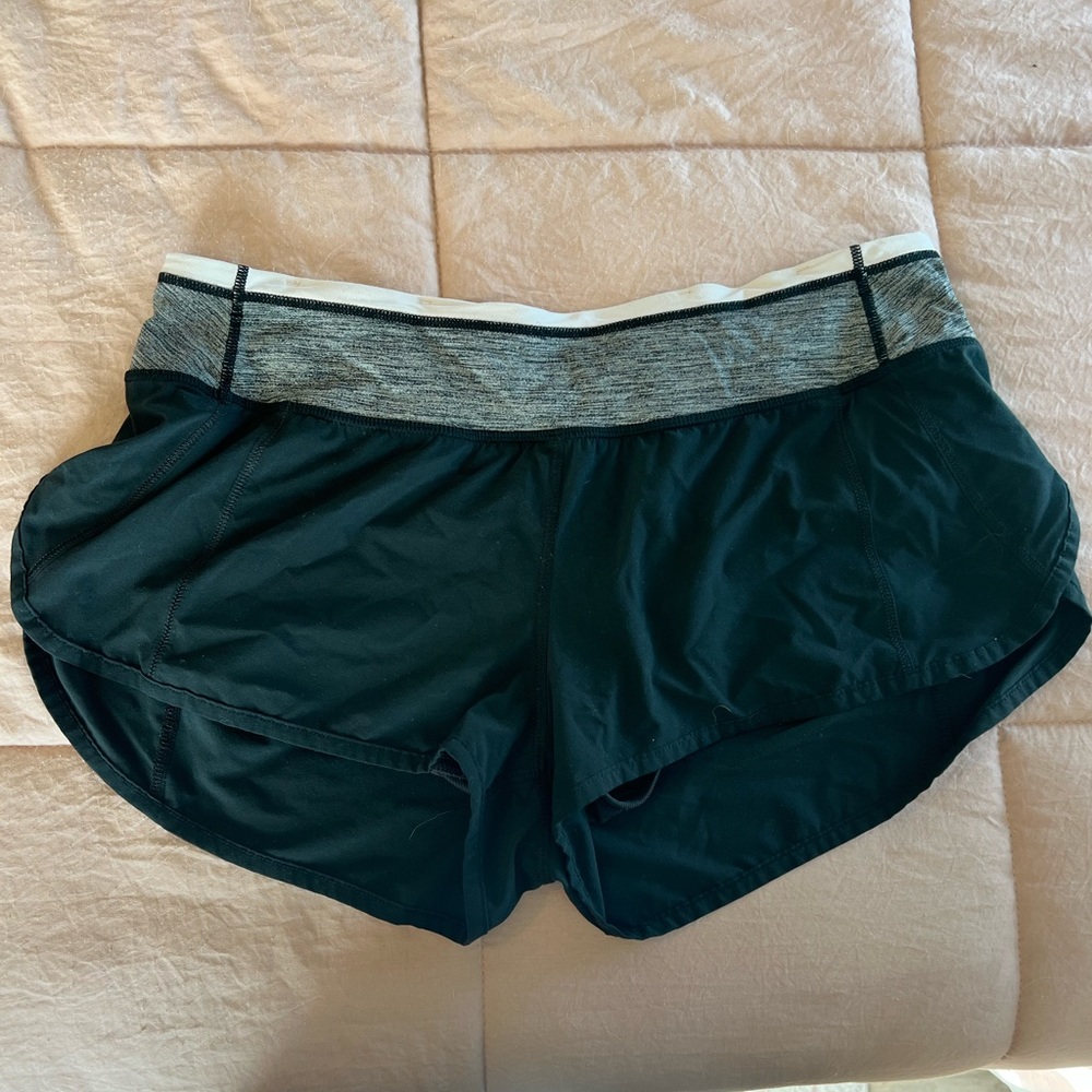 Black lululemon shorts
